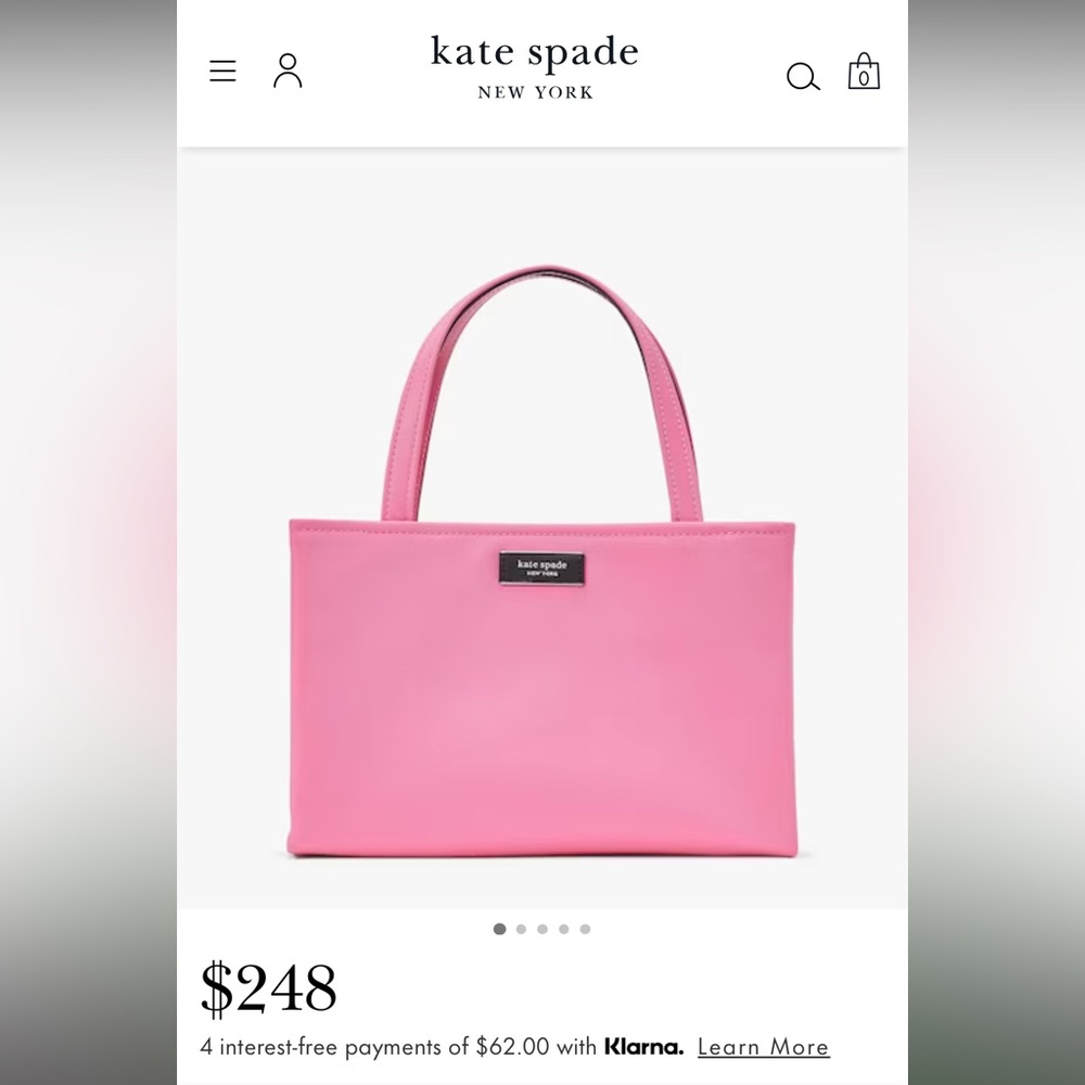 Practically brand new pink Kate Spades purse. It never gets used so I’m selling
